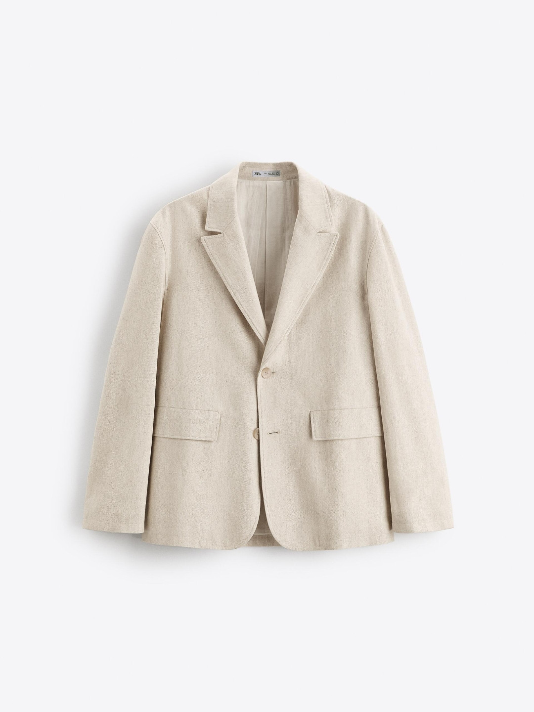 

ZARA Men Beige Blazers