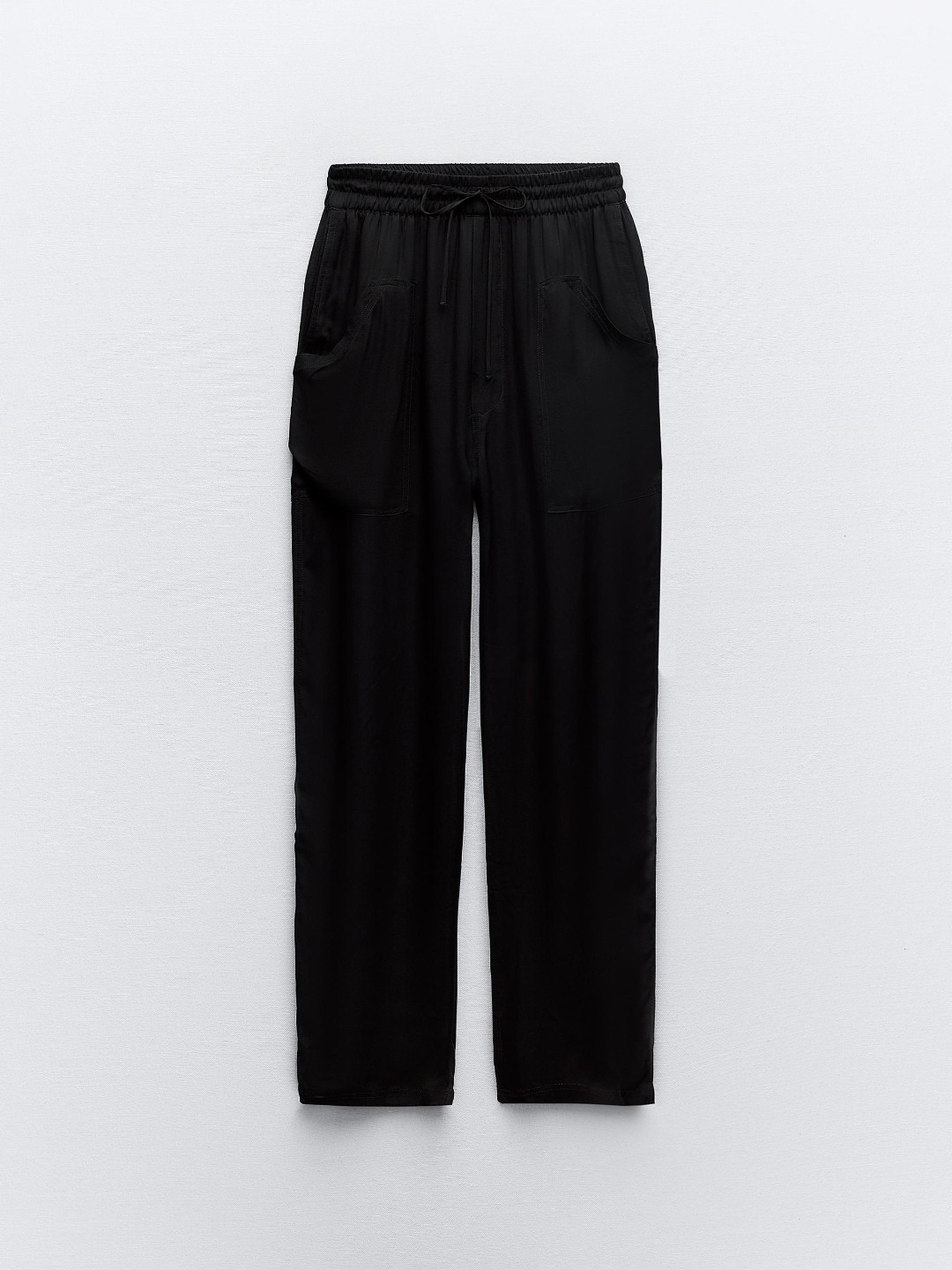 

ZARA Women Black Trousers