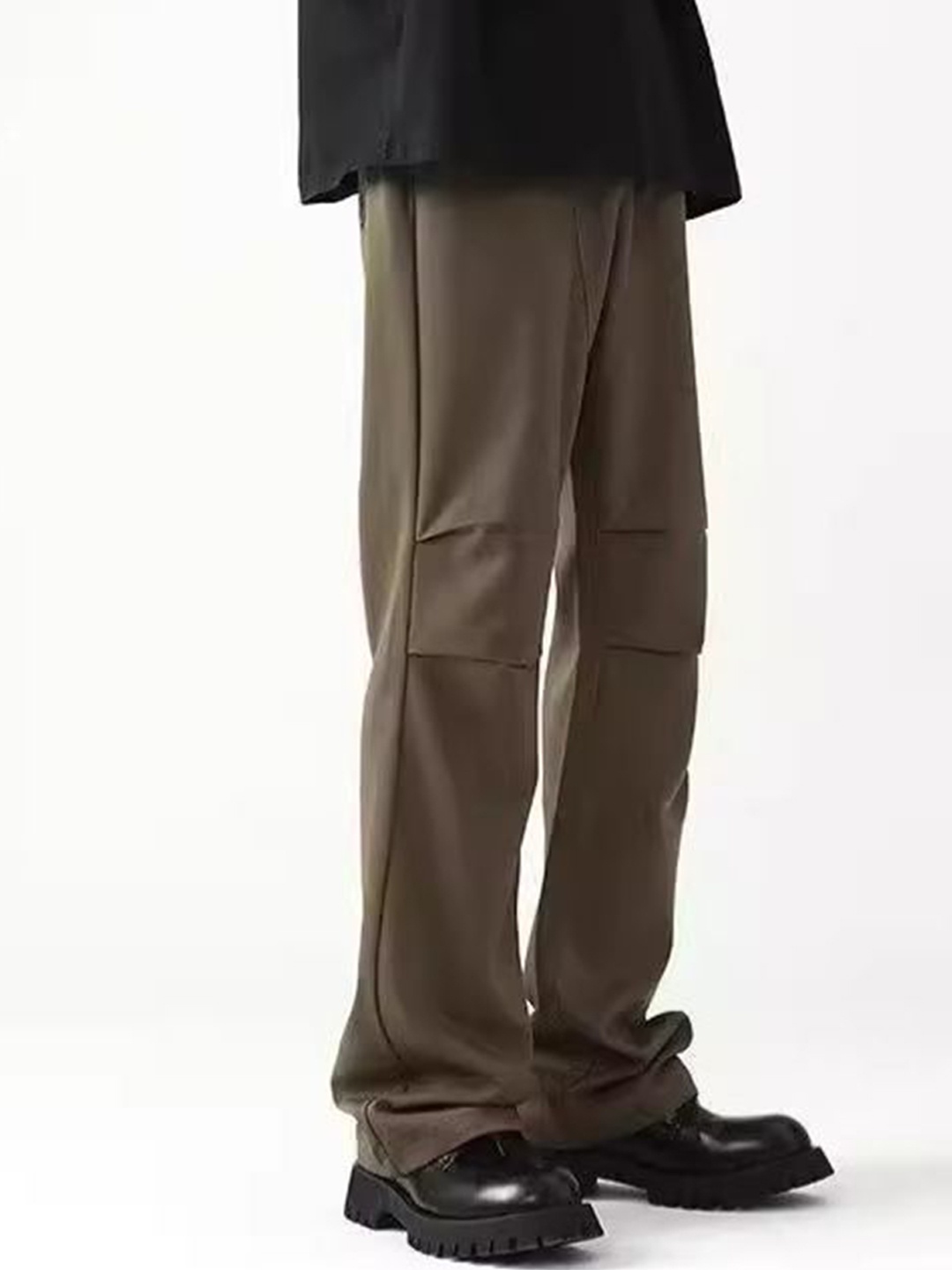 

StyleCast Men Mid-Rise Regular Fit Trousers, Brown