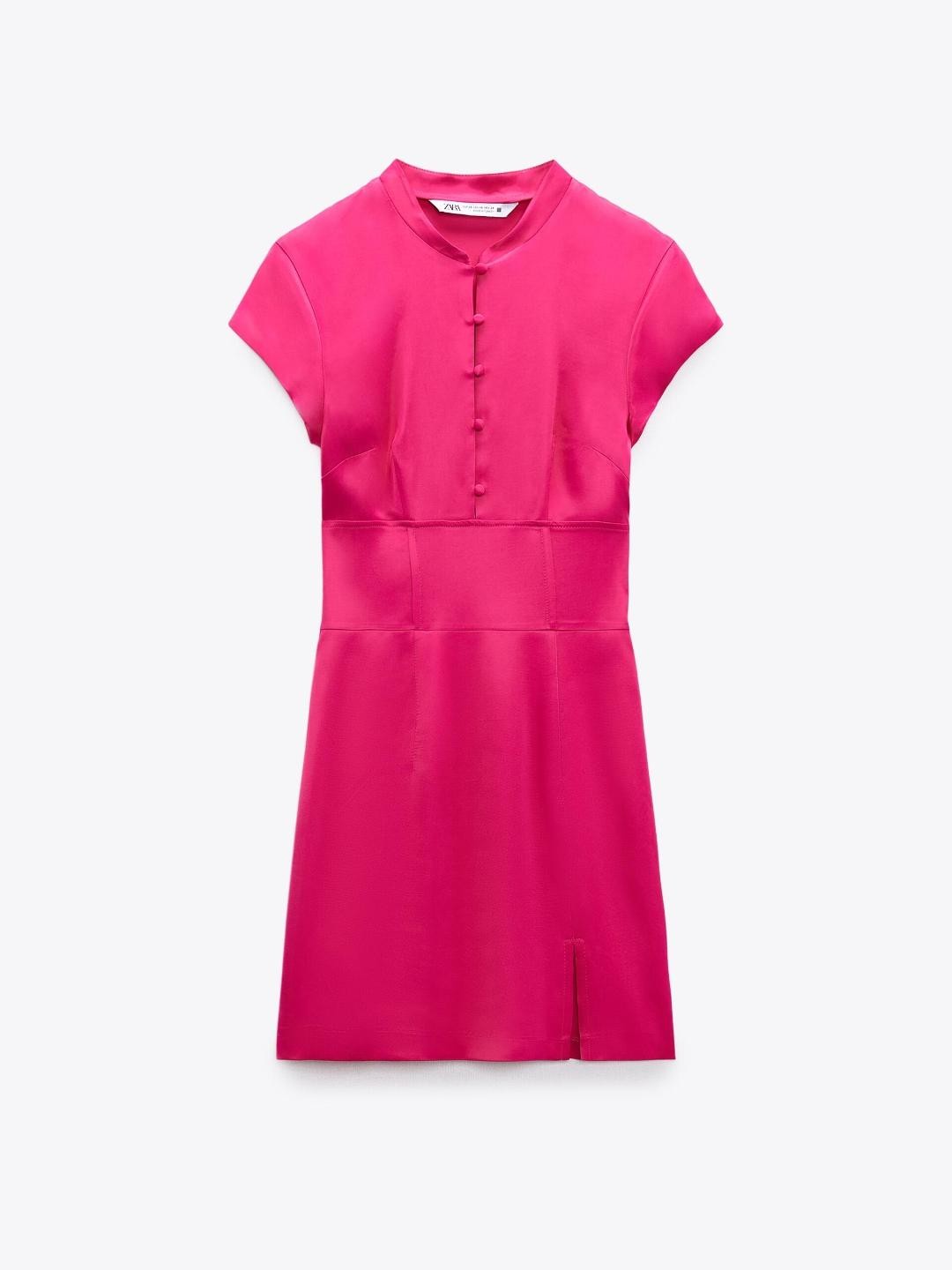 

ZARA Women Purple Dress
