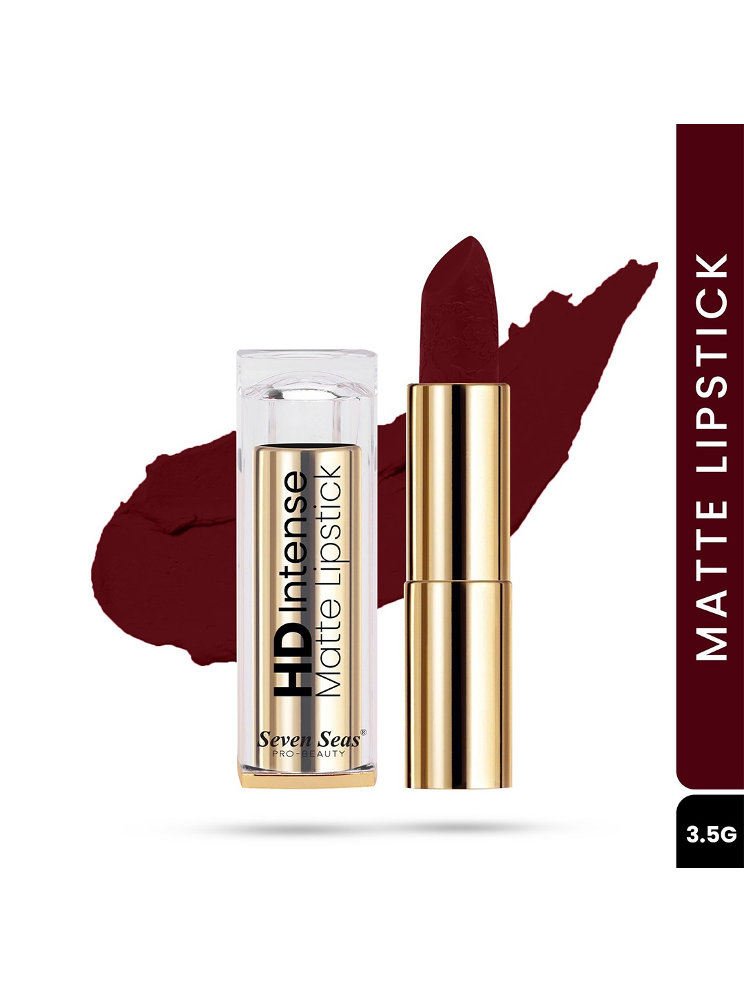 

Seven Seas HD Intense Matte Long Lasting Lipstick 3.5 g - Stilleto 621, Na