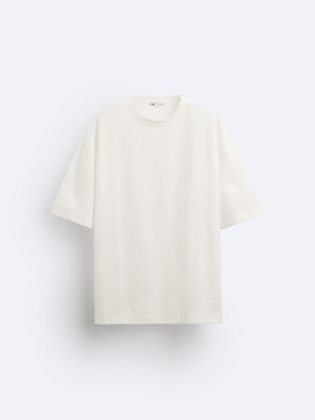 

ZARA Men White Tshirts