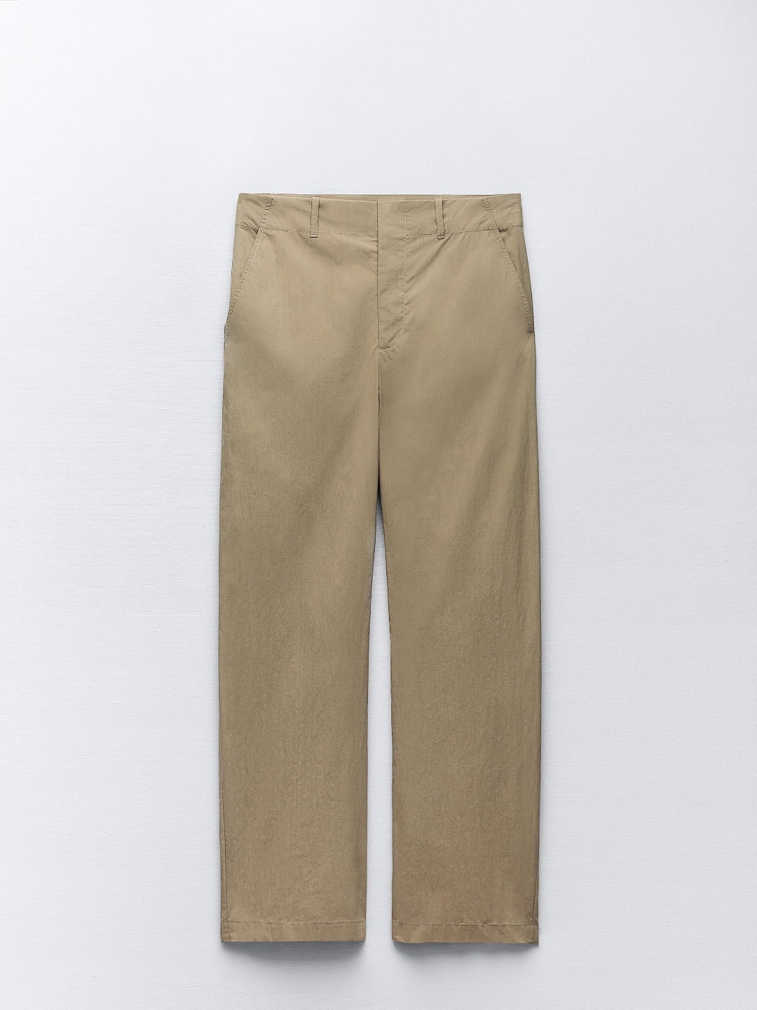 

ZARA Women Khaki Trousers