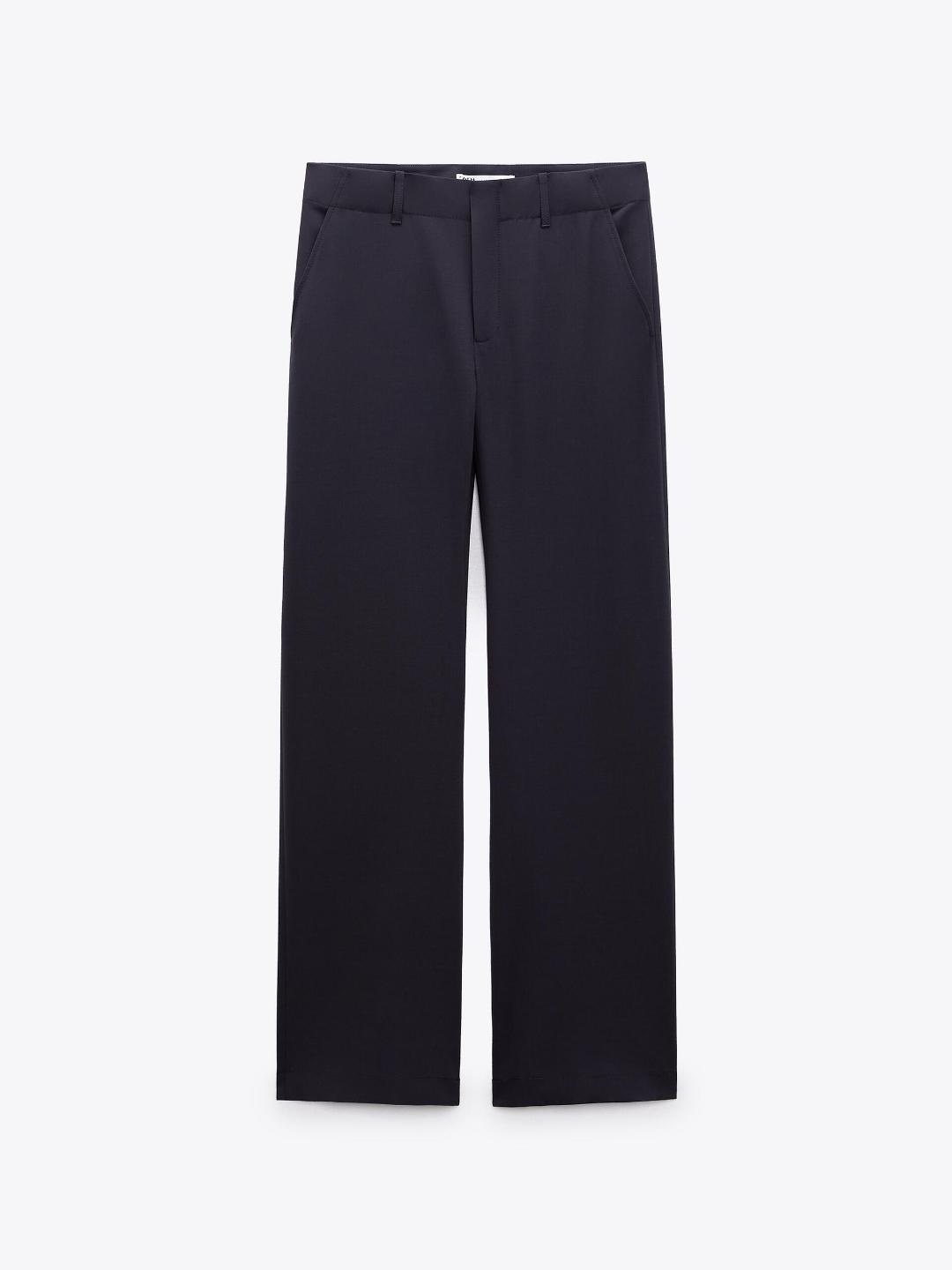 

ZARA Women Grey Trousers