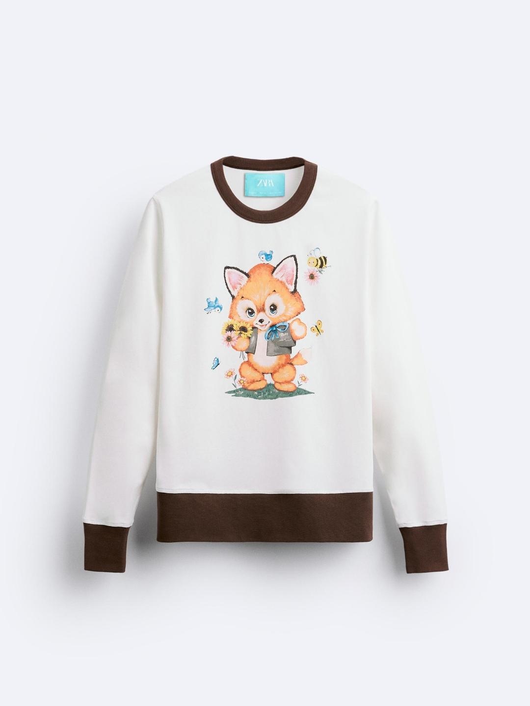 

ZARA Men Brown Sweatshirts