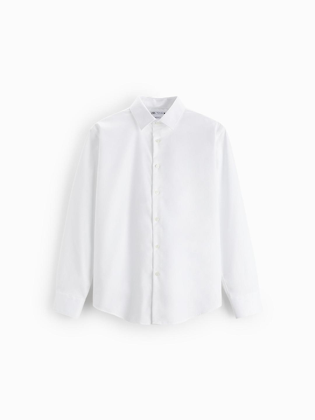 

ZARA Men White Shirts