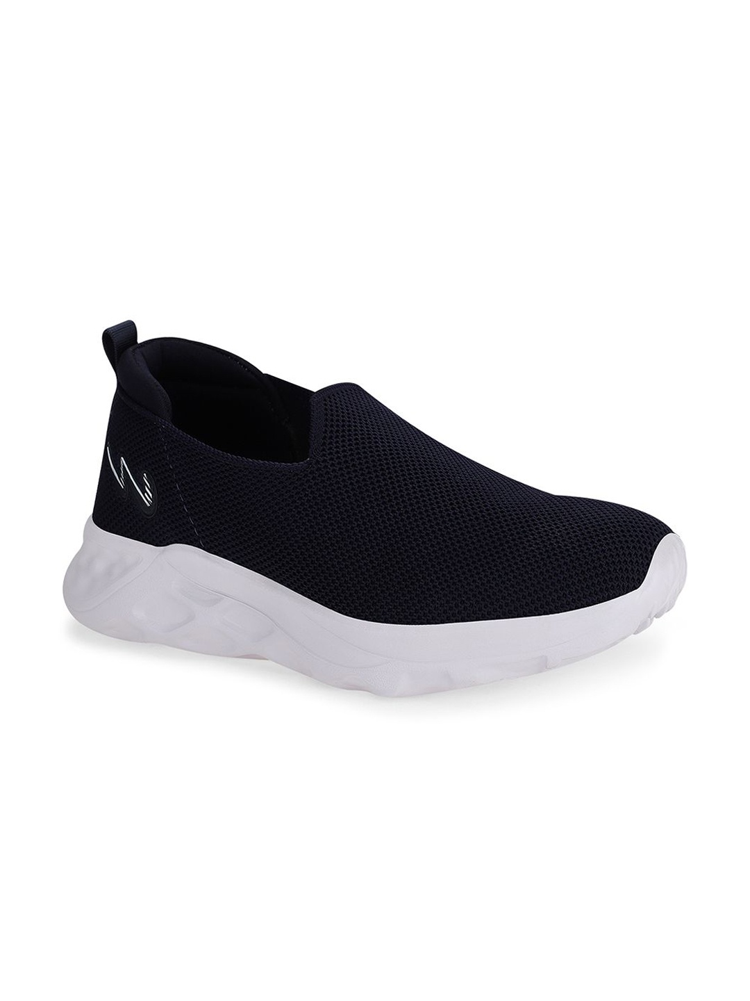 

Campus Men Woven Design PU Slip-On Sneakers, Blue