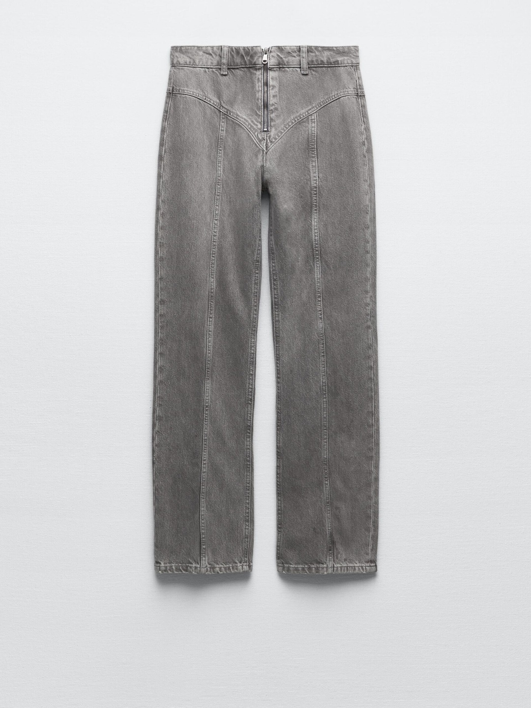 

ZARA Women Grey Trousers