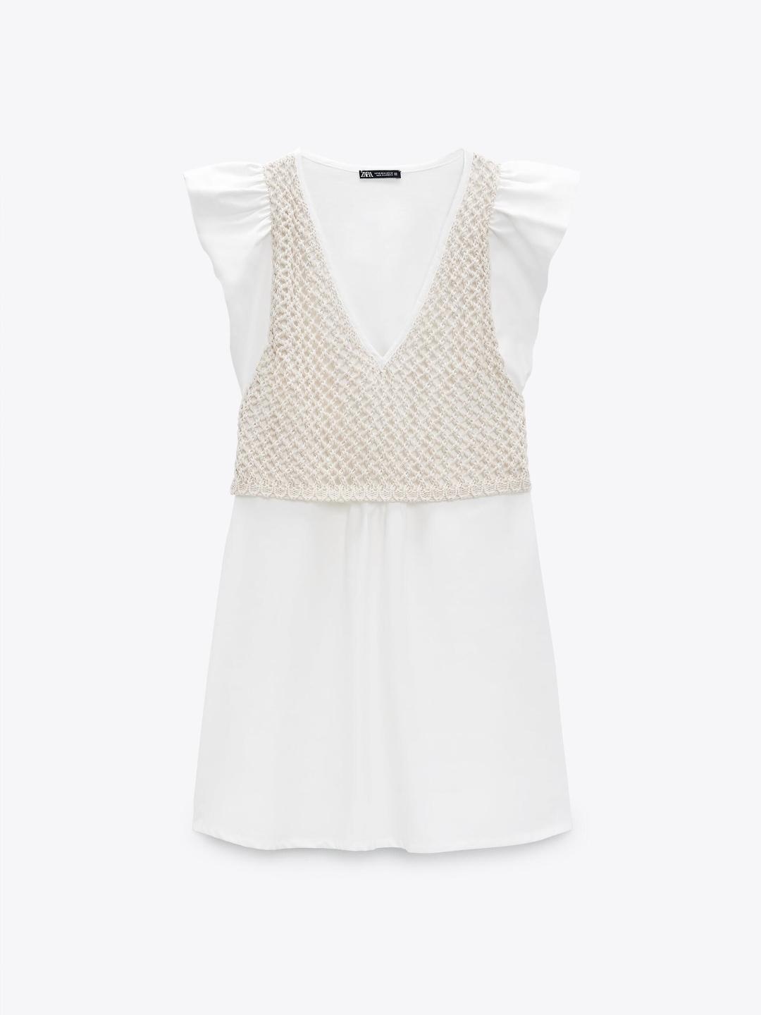 

ZARA Women White Dress