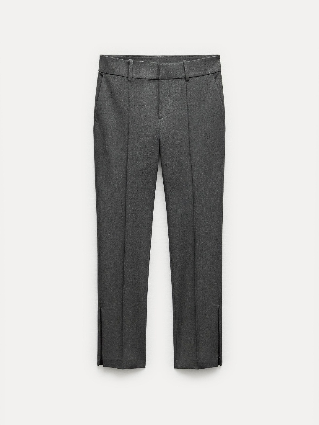 

ZARA Women Grey Trousers
