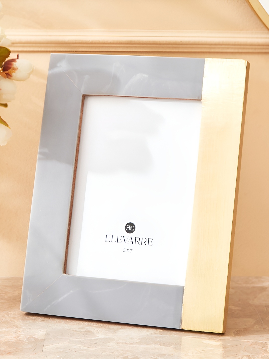 

Home Centre Eternity Viva Grey & Beige Table Photo Frame