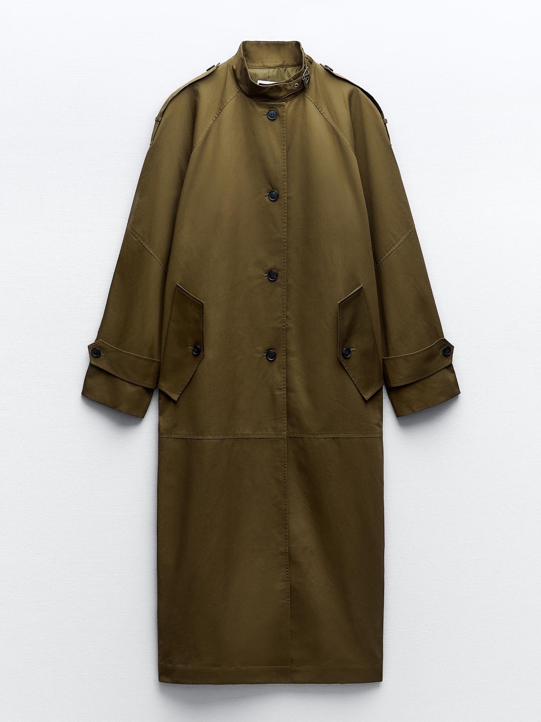 

ZARA Women Khaki Coats