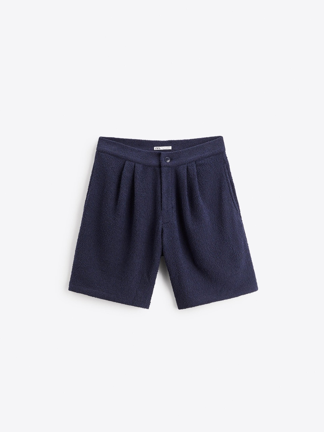 

ZARA Men Navy Blue Shorts