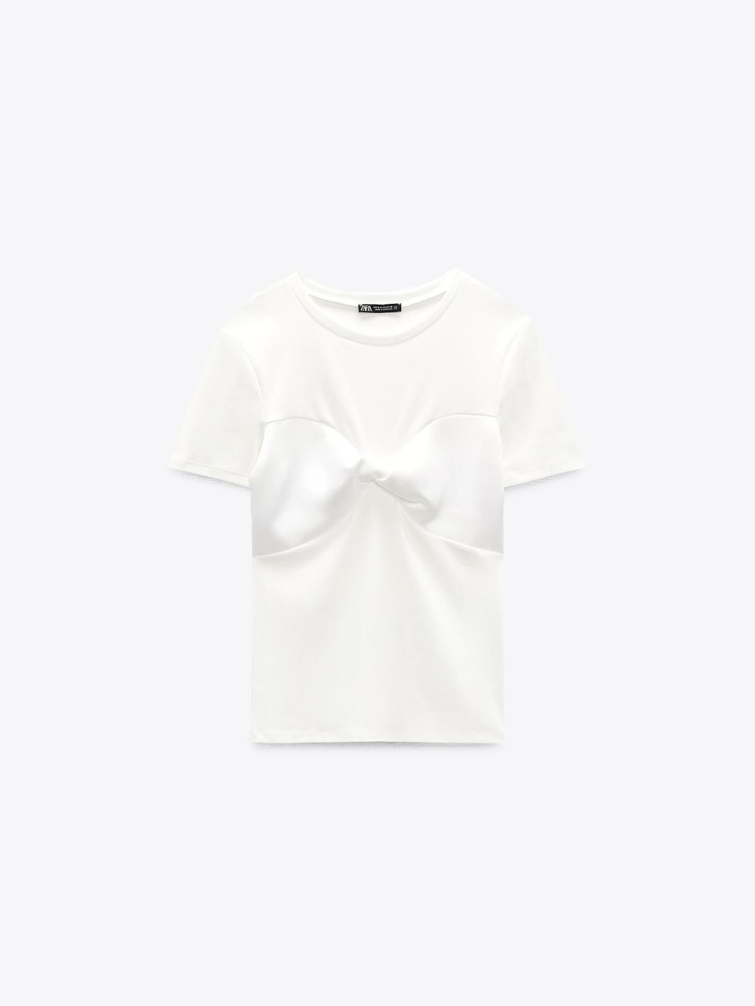 

ZARA Women White T-shirt