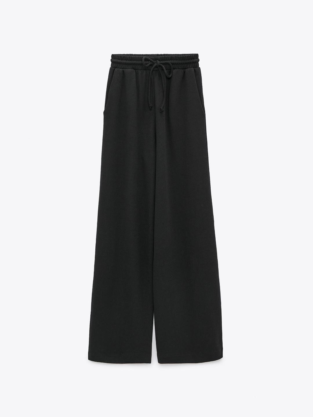 

ZARA Women Black Trousers