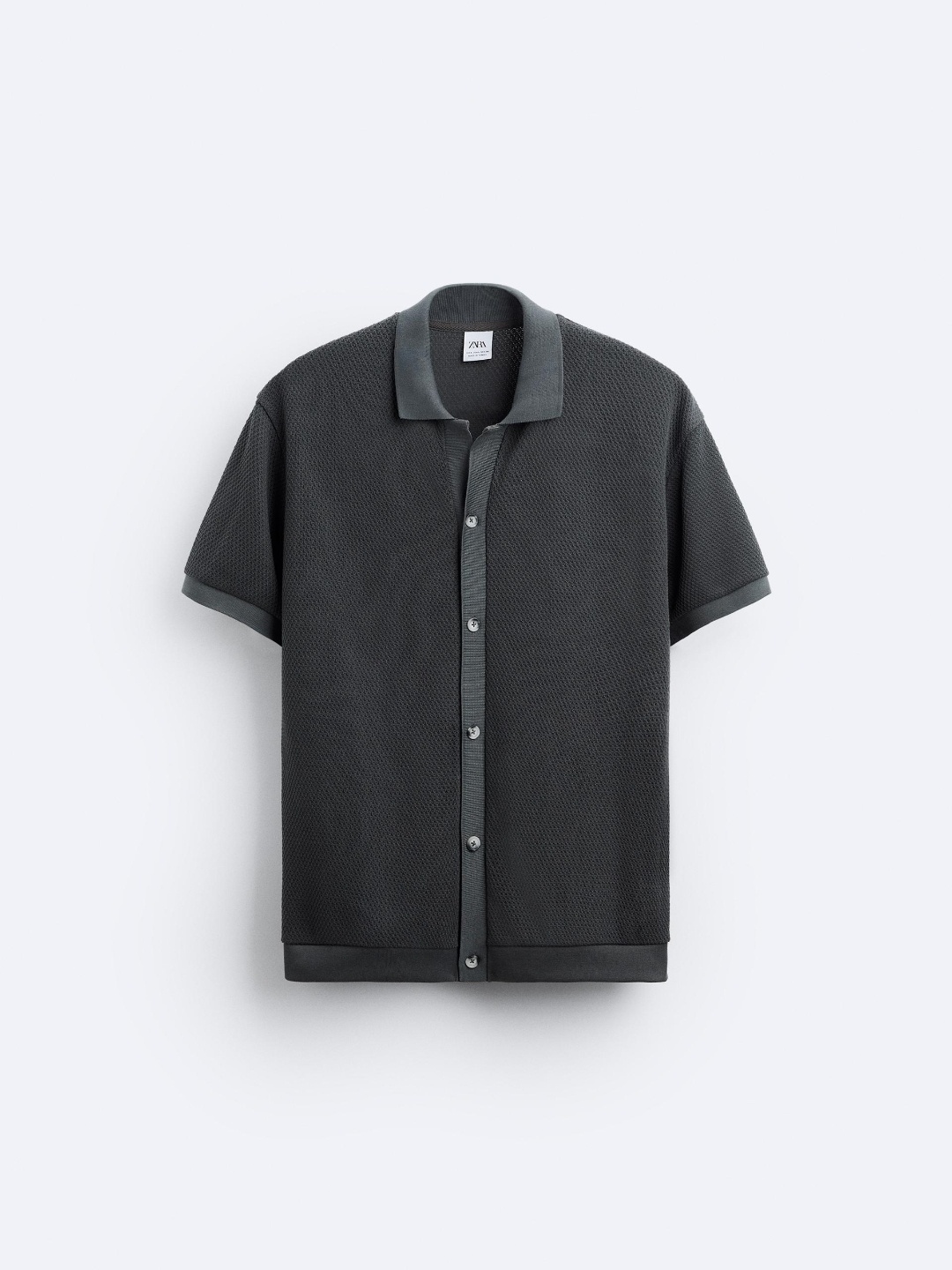 

ZARA Men Grey Shirts