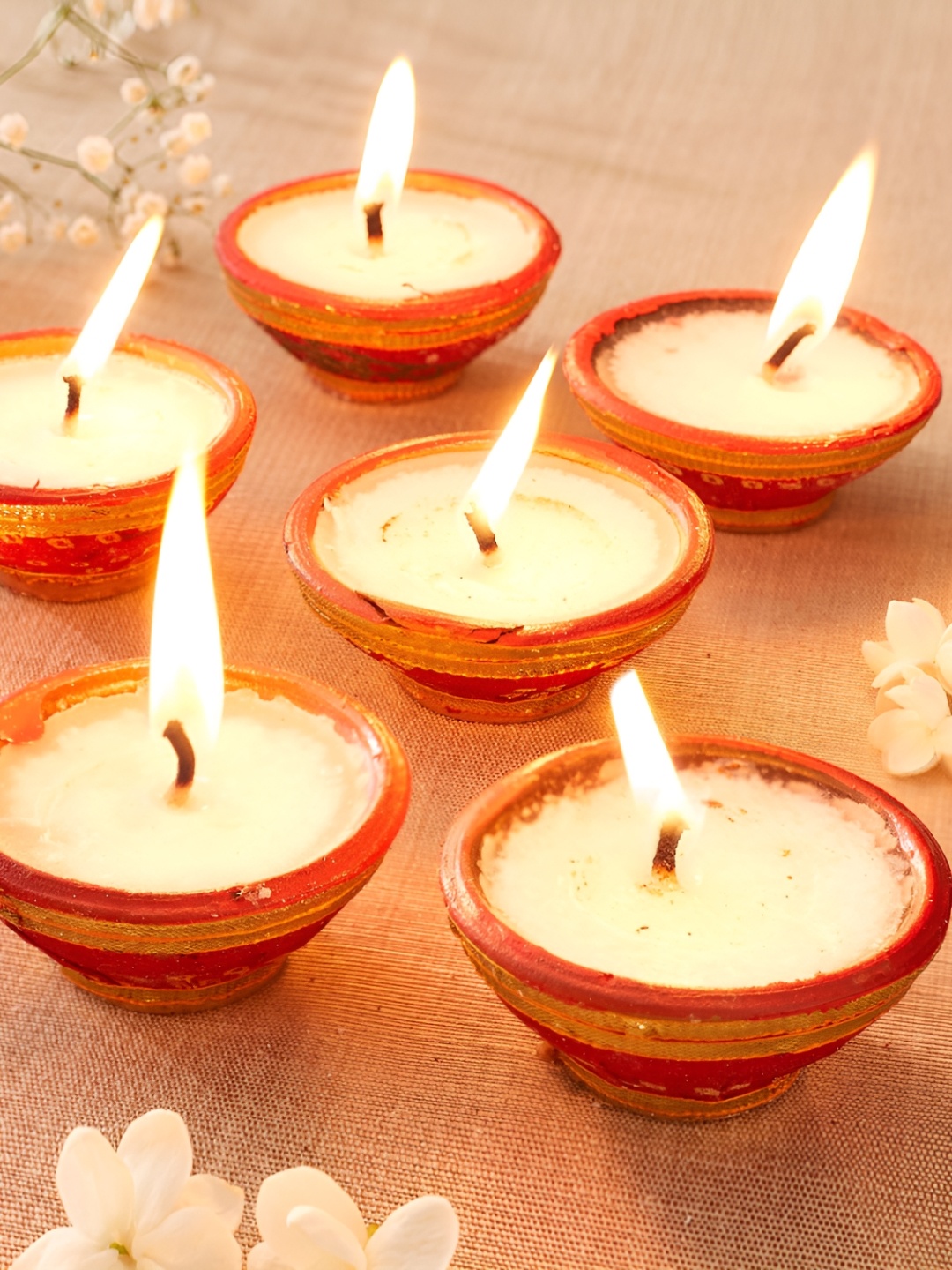 

Home Centre Brown 6 Candle
