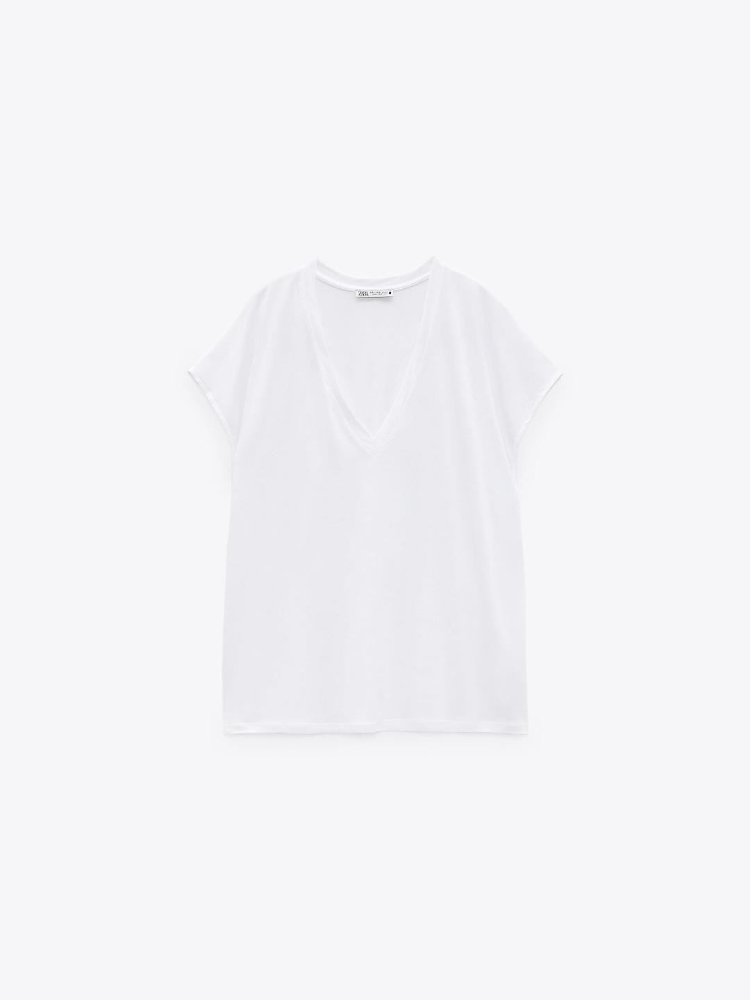 

ZARA Women White T-shirt
