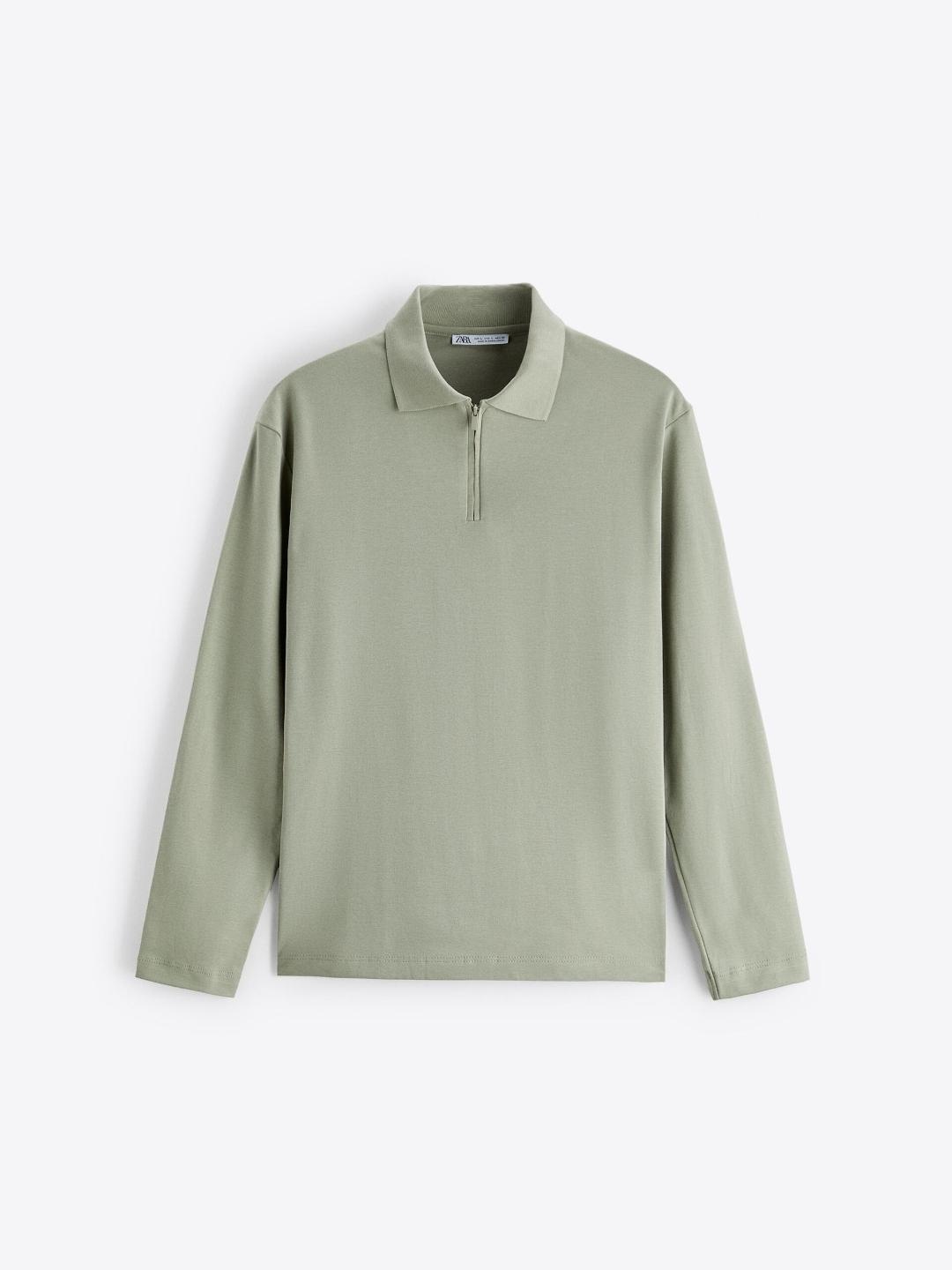 

ZARA Men Green Shirts