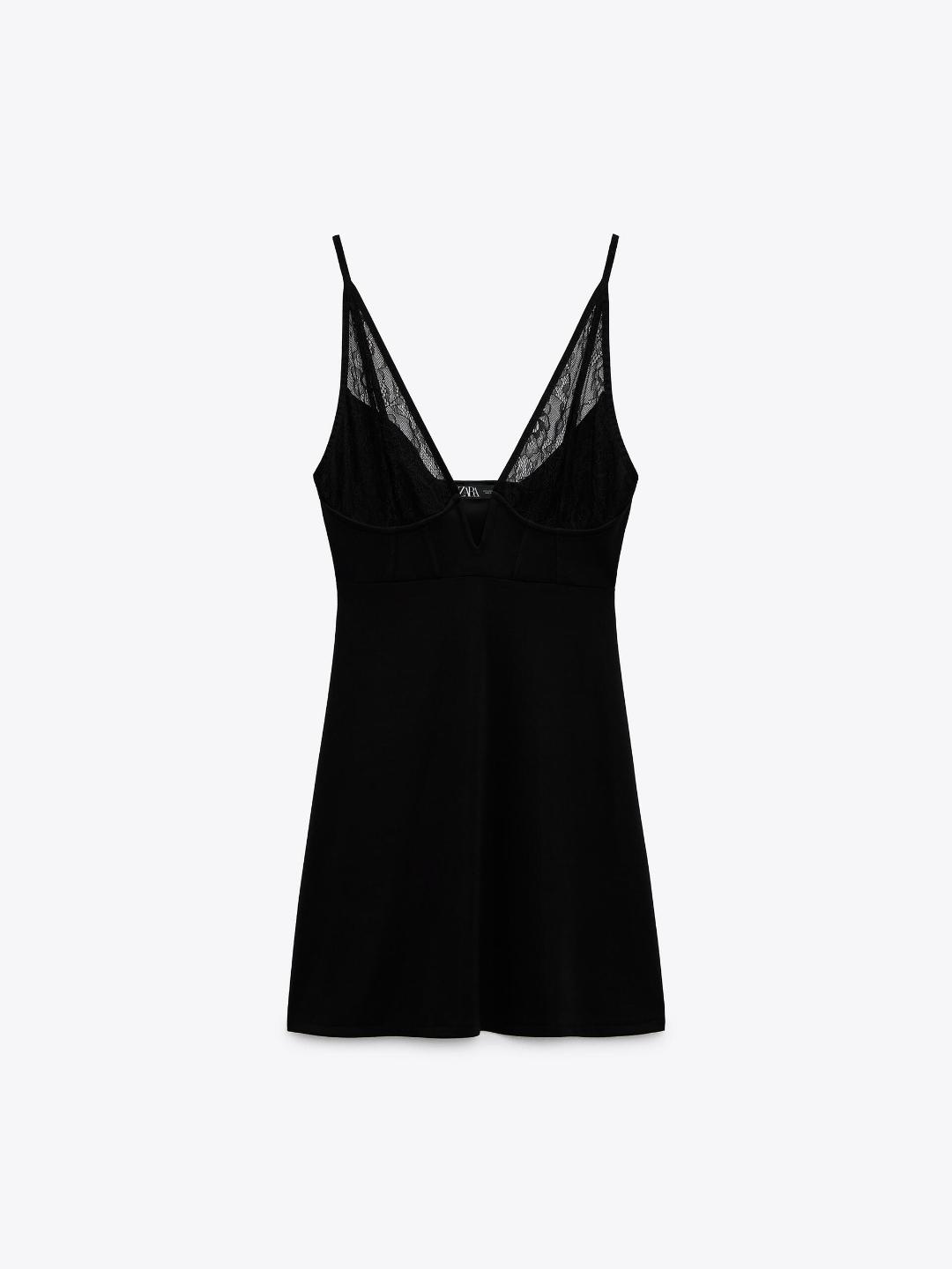 

ZARA Women Black Dress