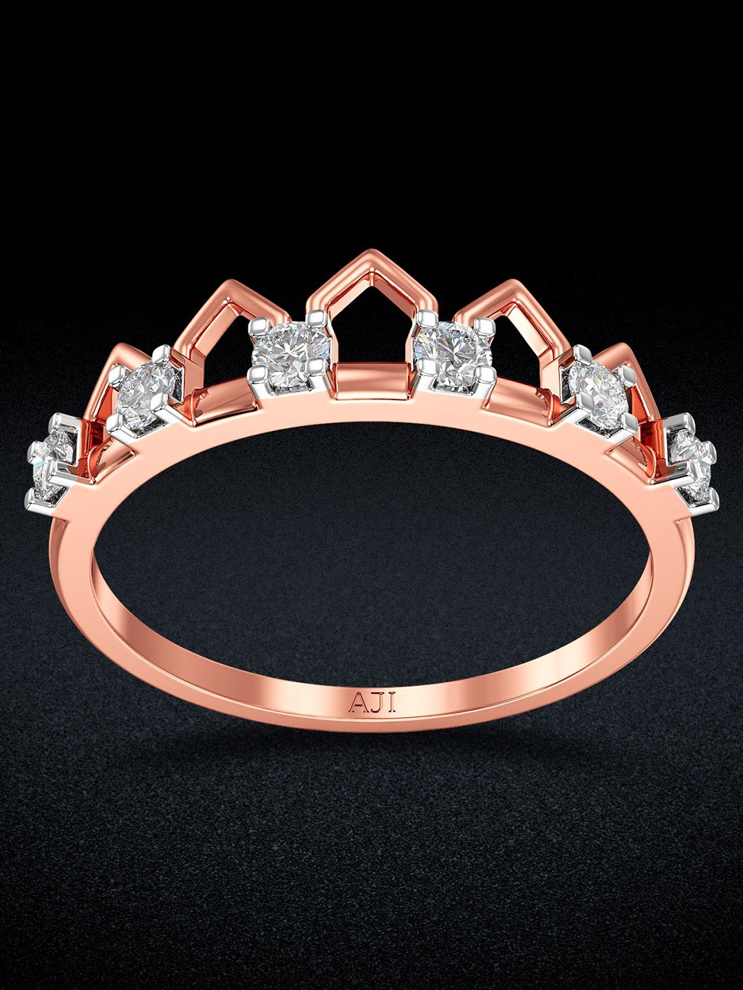 

Joyalukkas 18kt Rose Gold Diamond Ring