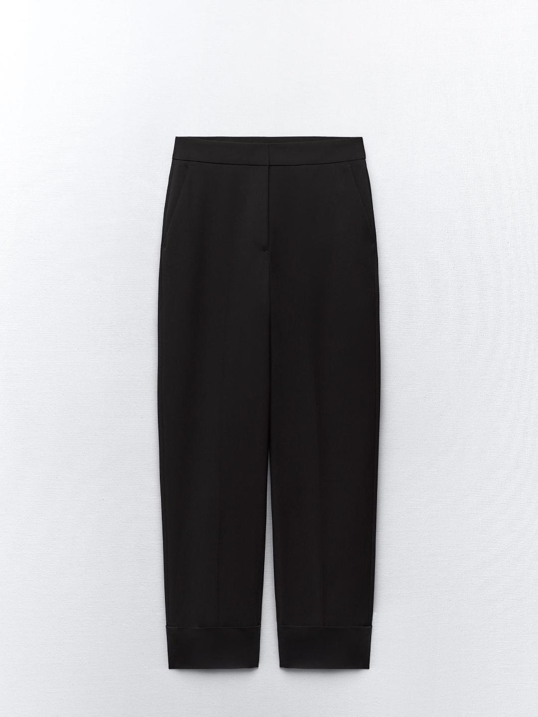 

ZARA Women Black Trousers