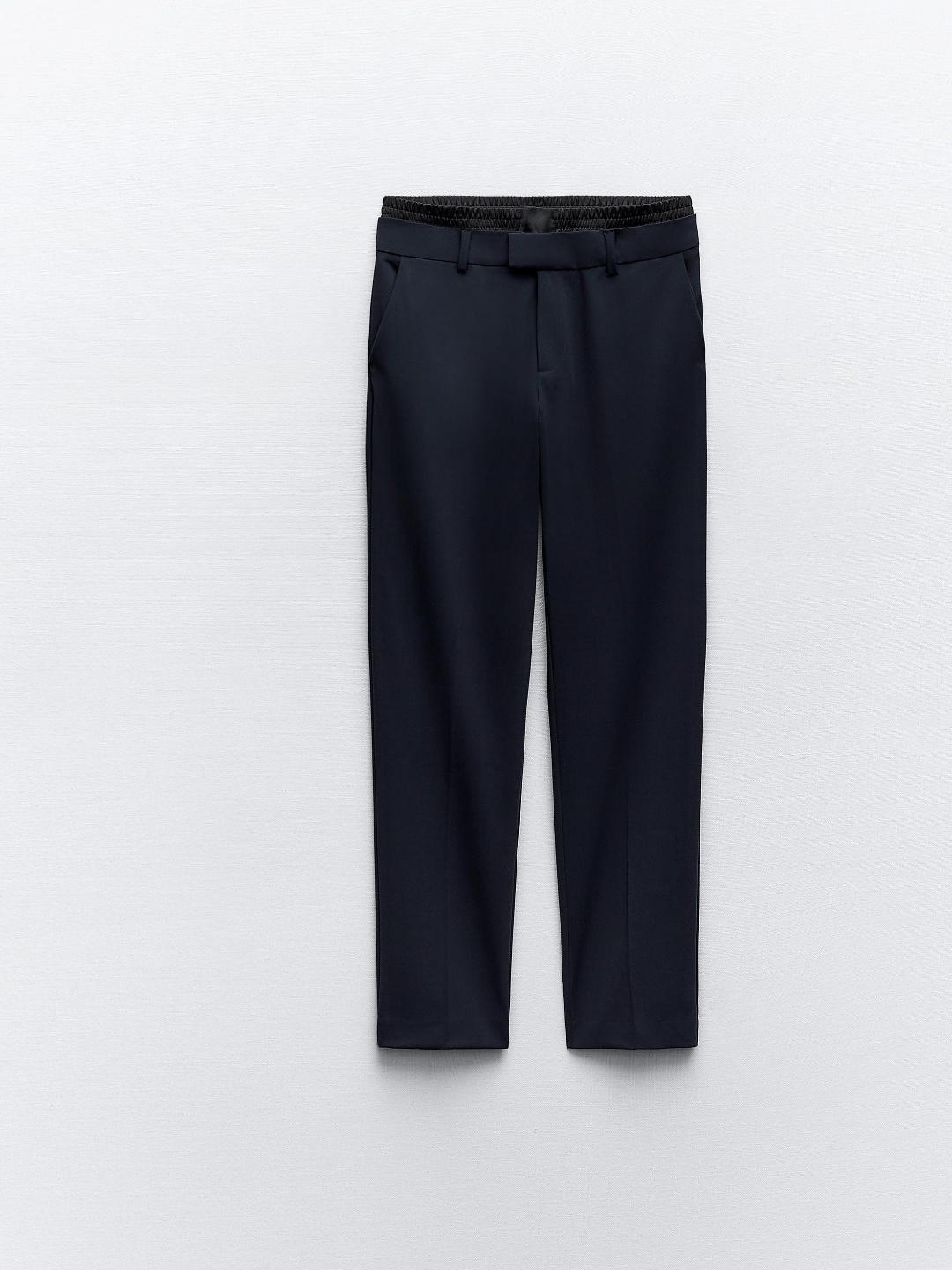 

ZARA Women Navy Blue Trousers