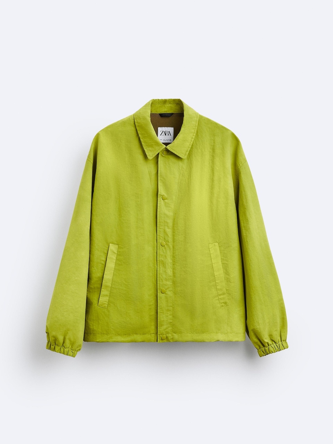 

ZARA Men Lime Green Jackets