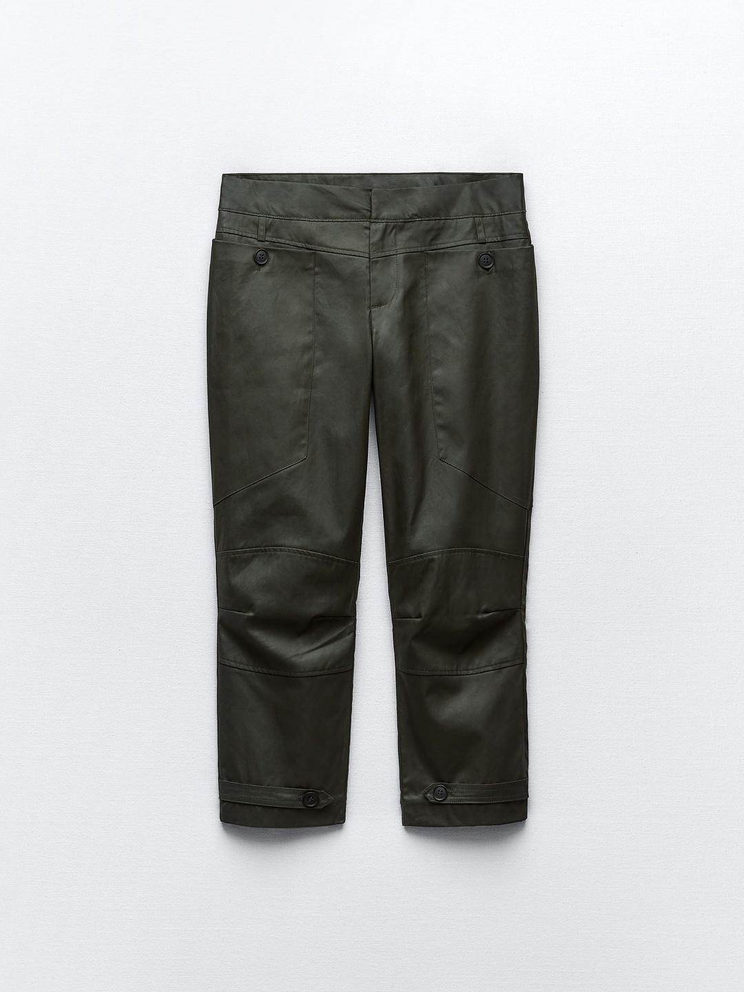 

ZARA Women Khaki Trousers