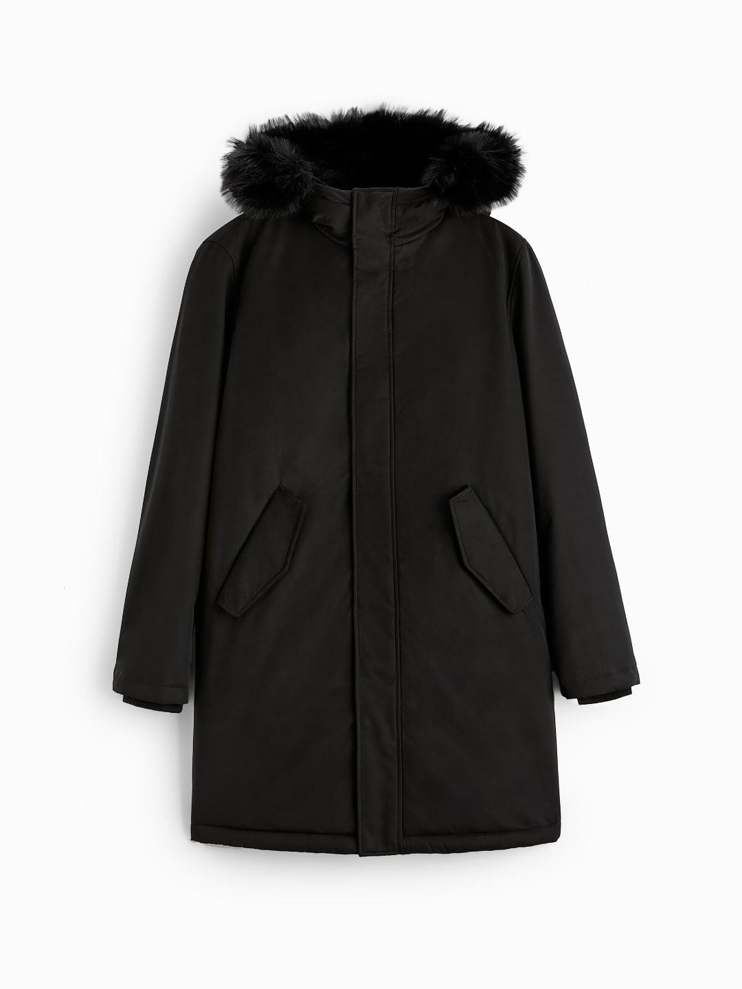 

ZARA Men Black Coats
