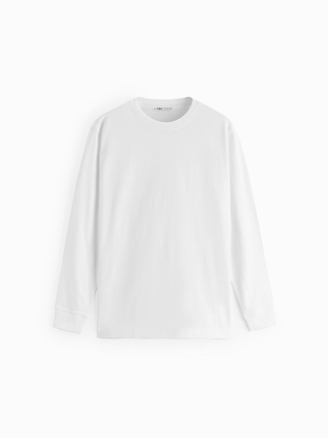 

ZARA Men Beige T-shirt