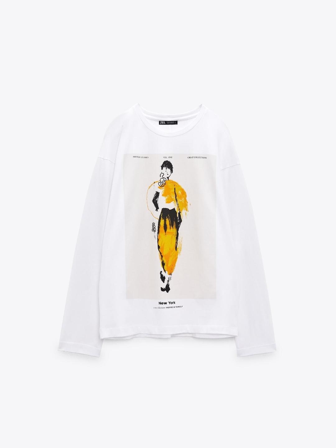 

ZARA Women White T-shirt