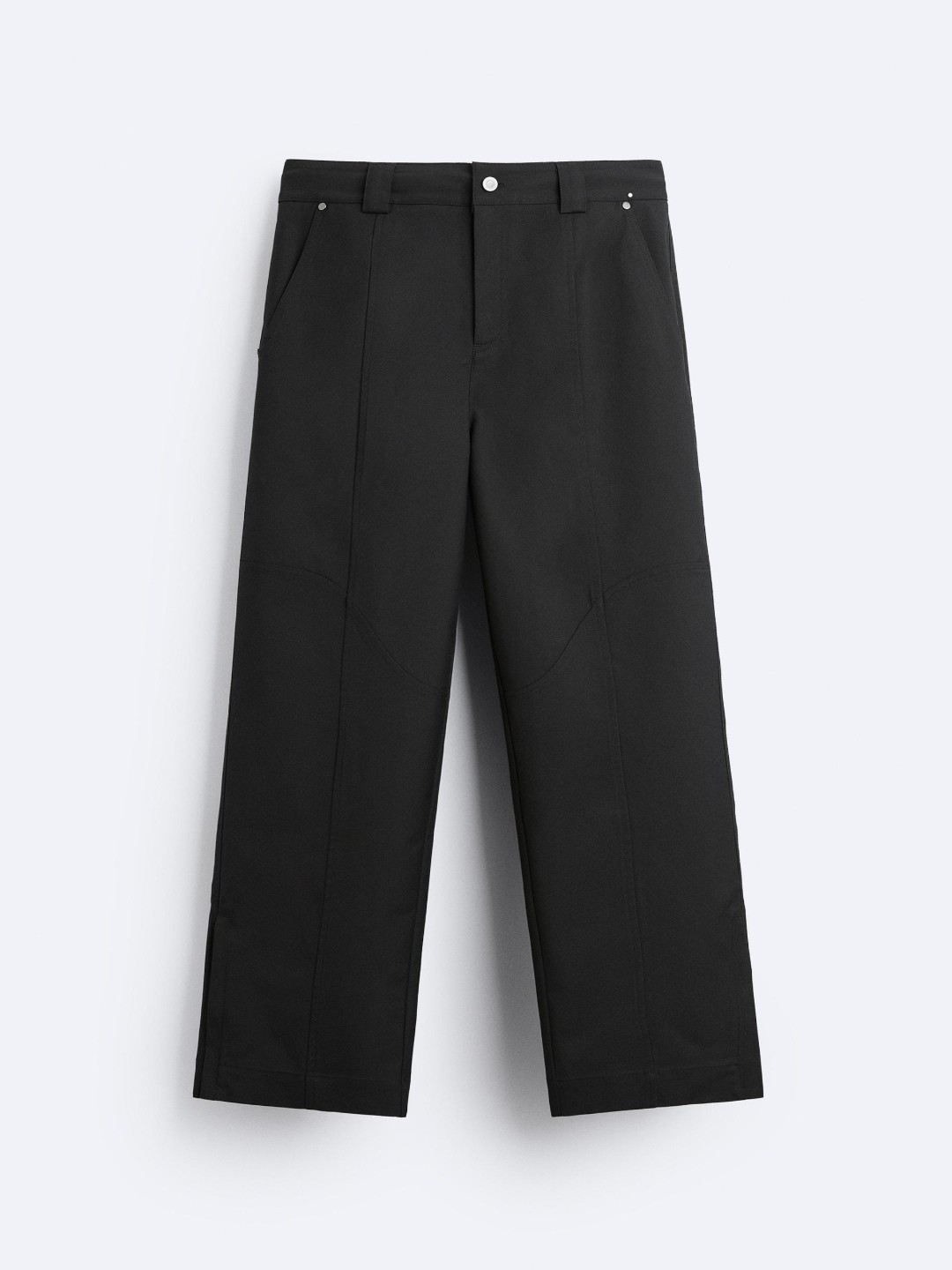 

ZARA Men Black Trousers