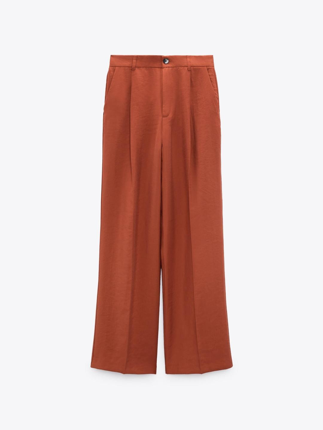 

ZARA Women Copper Trousers