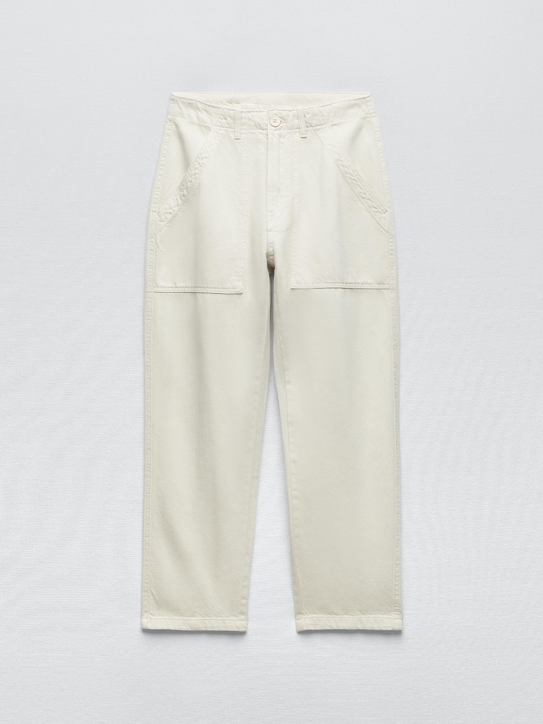 

ZARA Women Beige Trousers