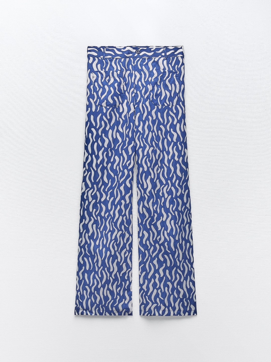 

ZARA Women Blue Trousers