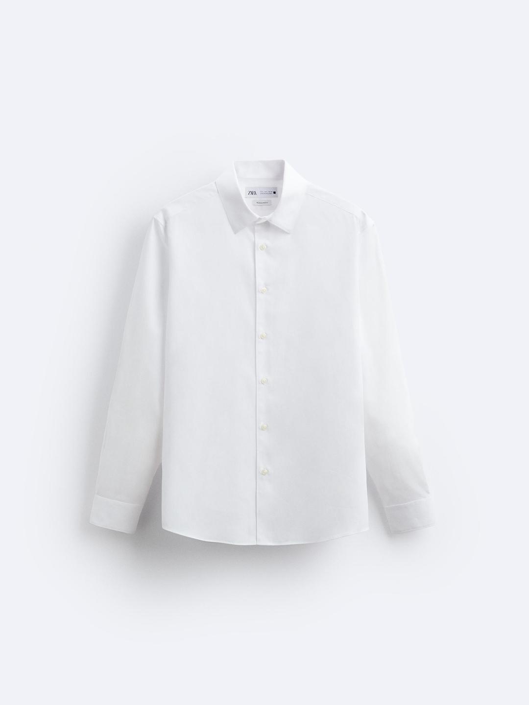 

ZARA Men White Shirts