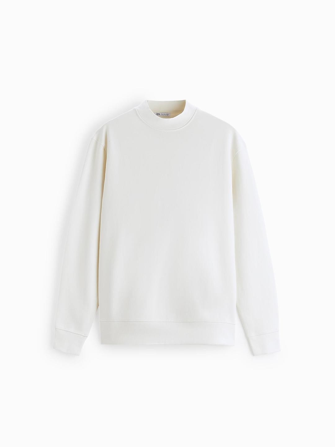 

ZARA Men Beige Sweatshirts