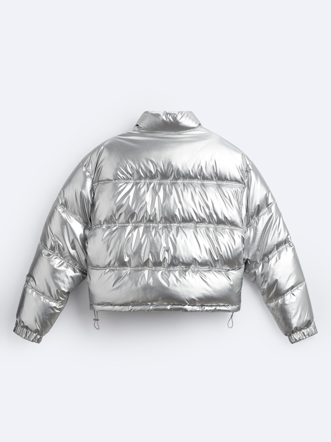 

ZARA Men Silver Jackets