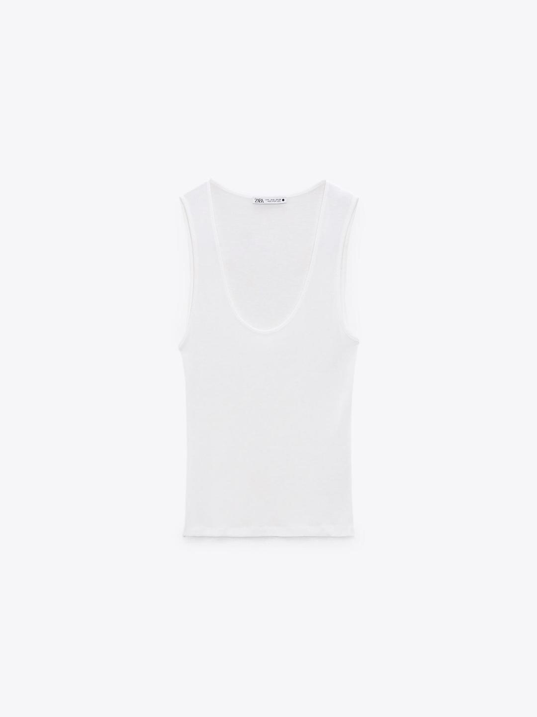 

ZARA Women White T-shirt