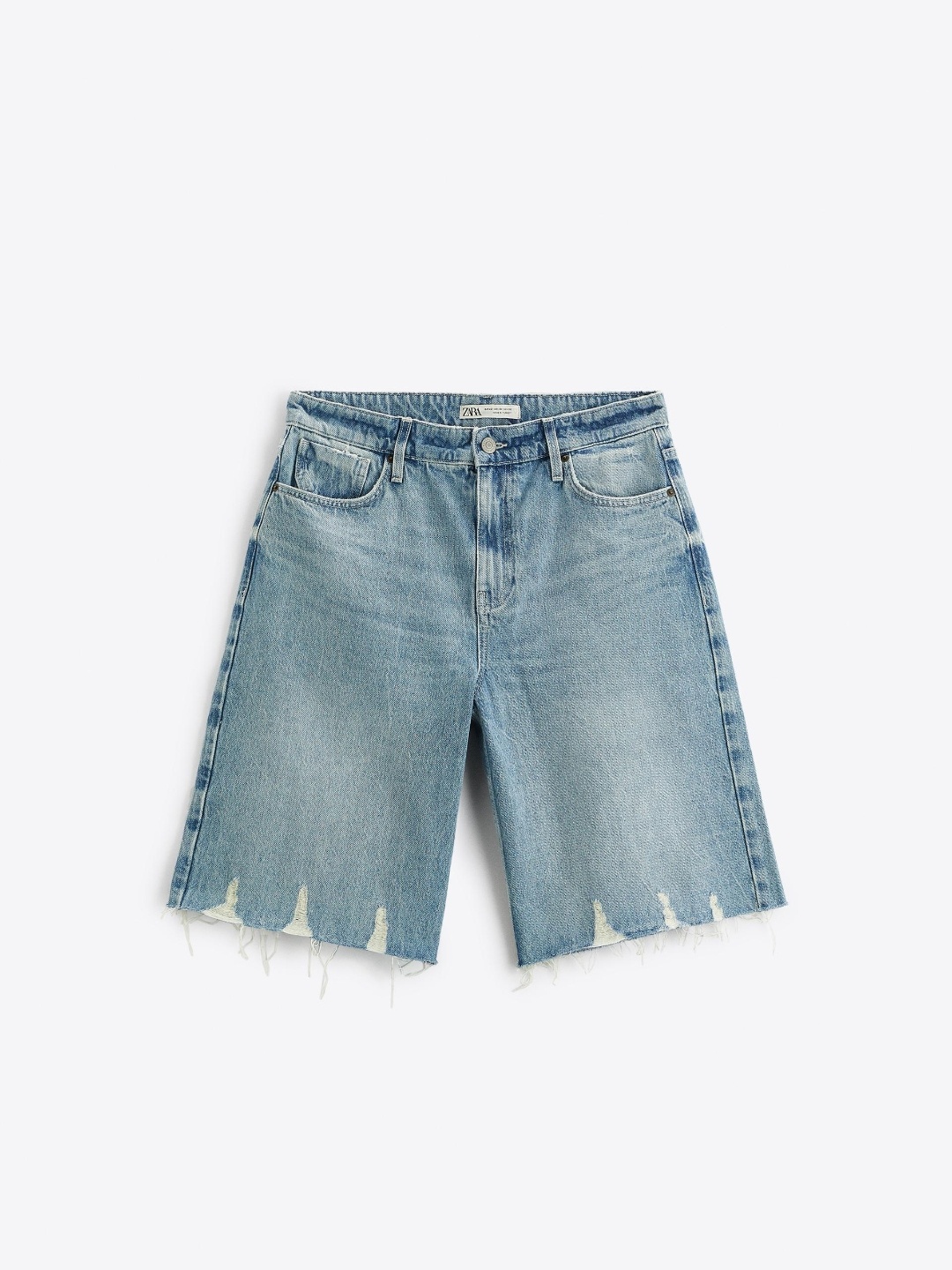 

ZARA Men Blue Shorts