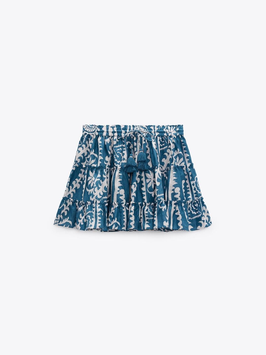 

ZARA Women Blue Skirts