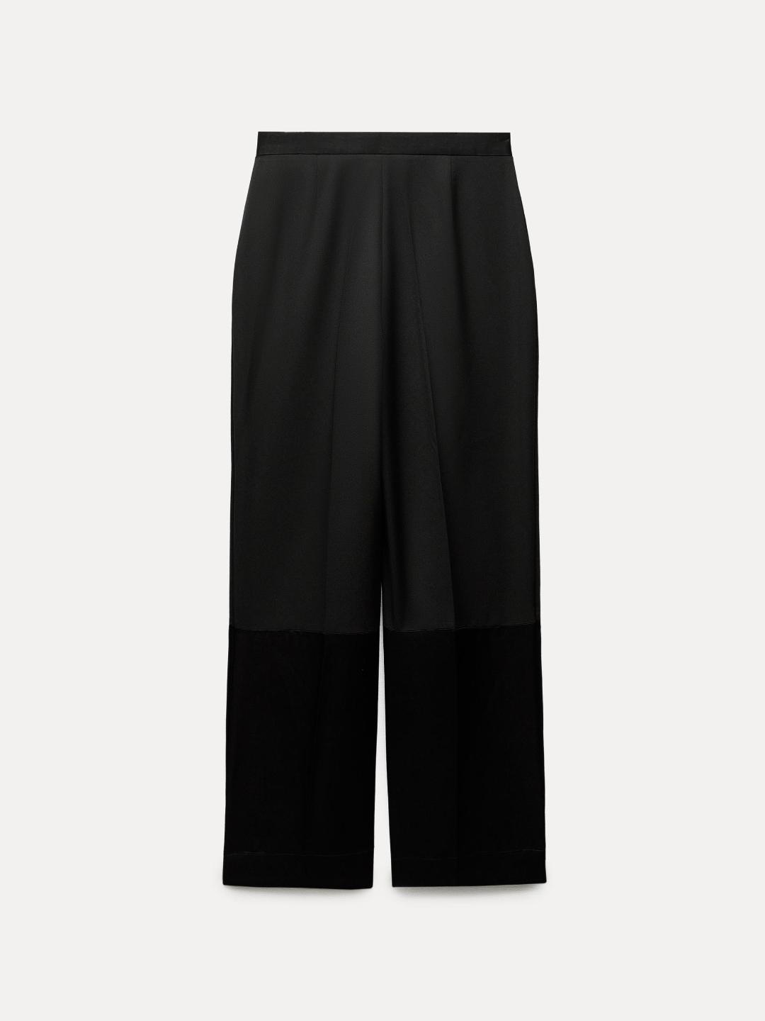 

ZARA Women Black Trousers