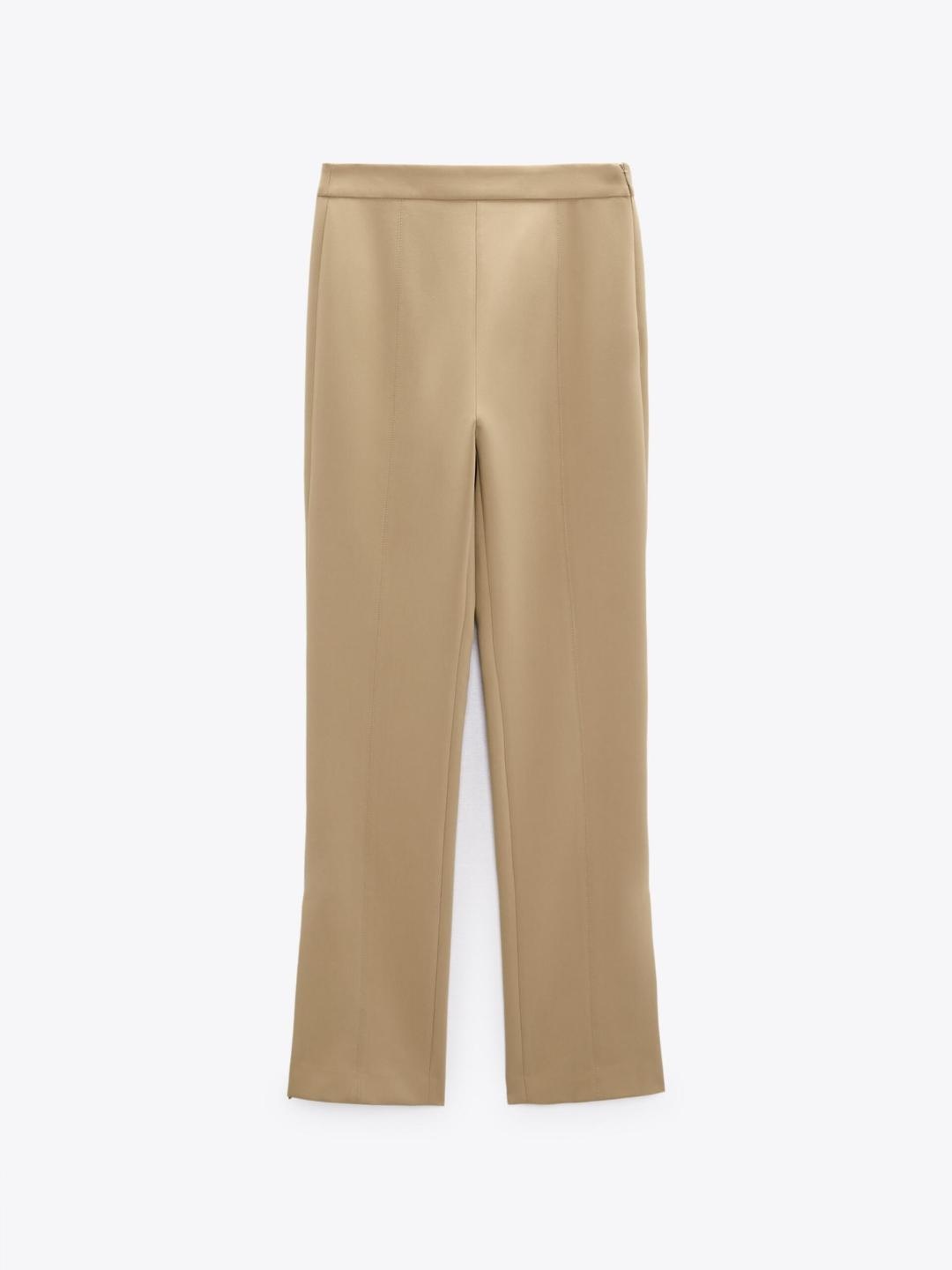 

ZARA Women Brown Trousers