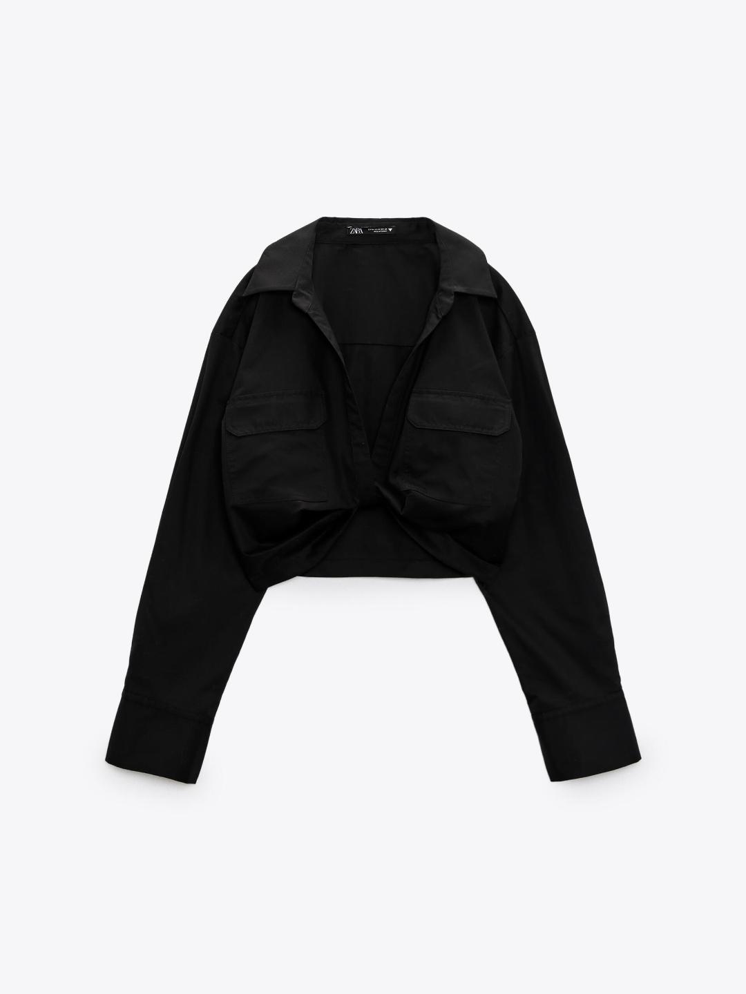 

ZARA Women Black Shirts