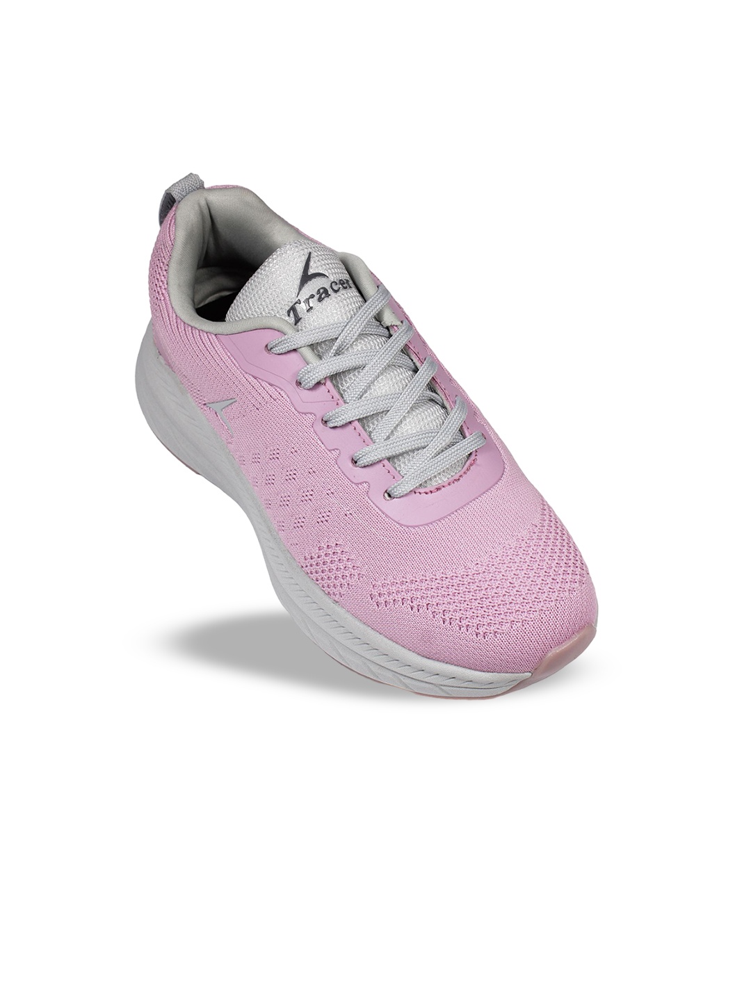 

TRACER Men Round Toe PU Sneakers with Shock-Absorbent Sole for Comfortable Steps, Pink