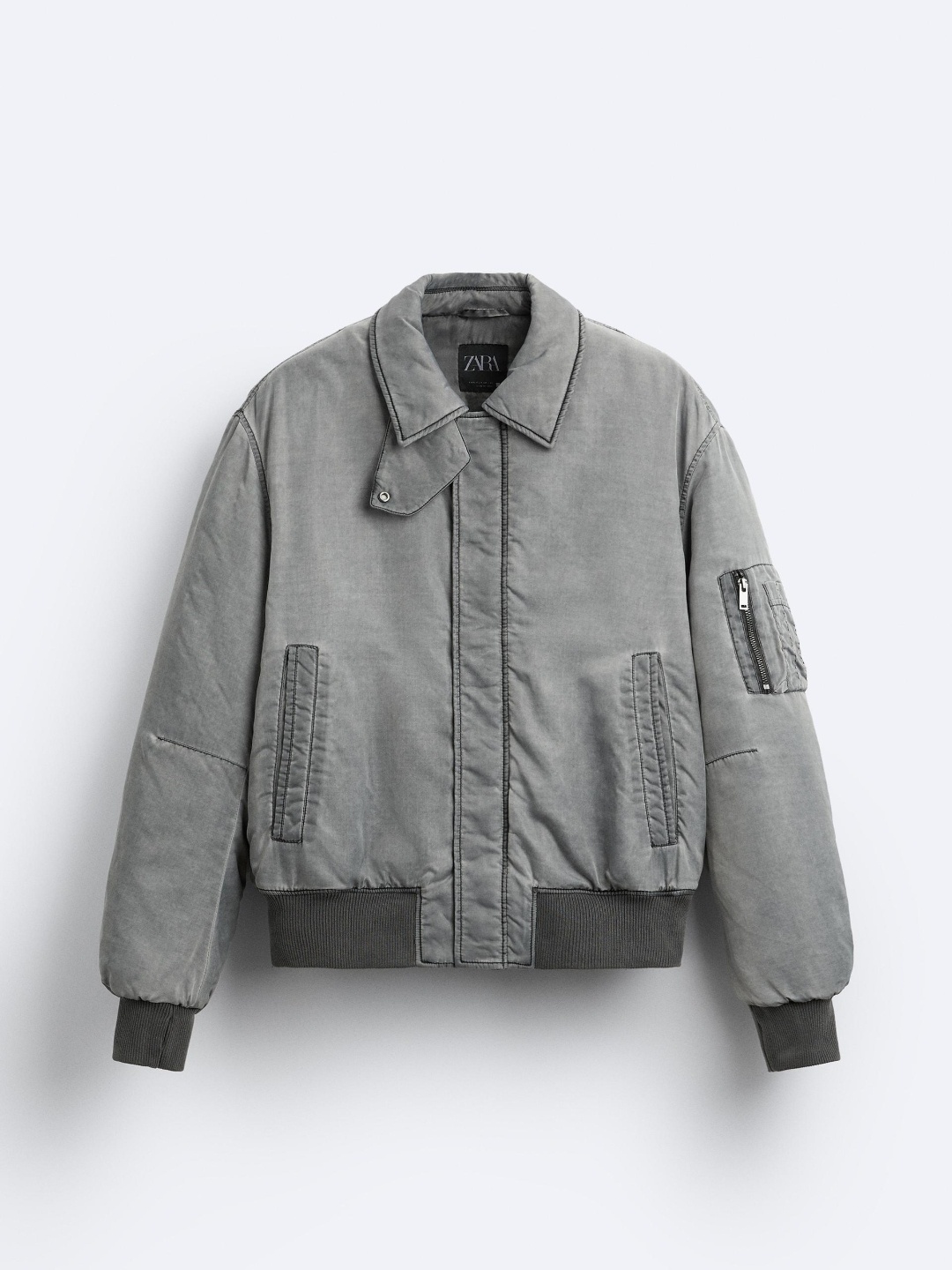 

ZARA Men Grey Jackets
