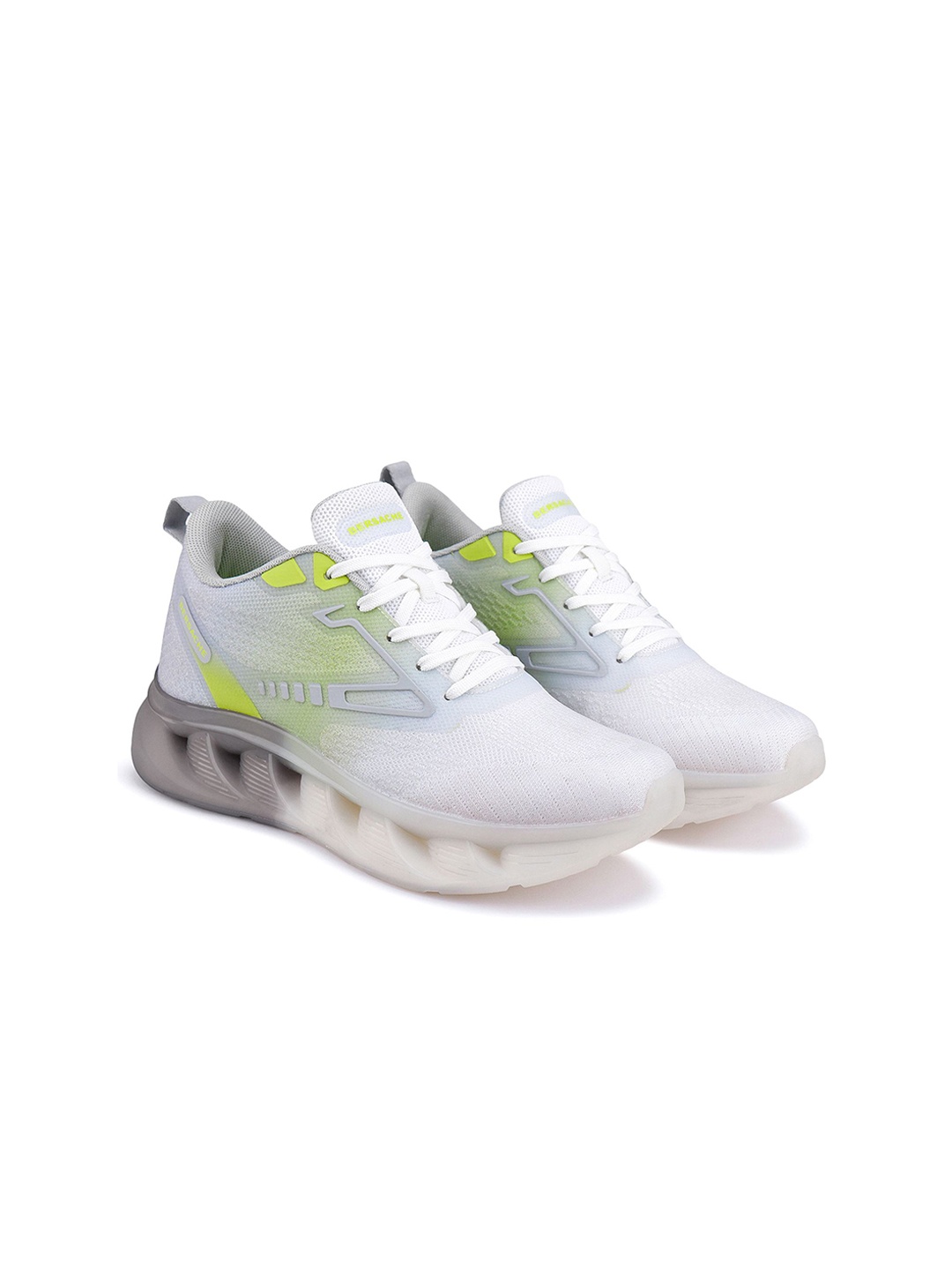 

BERSACHE Men Lace-Ups Smart Casual Sneakers, White