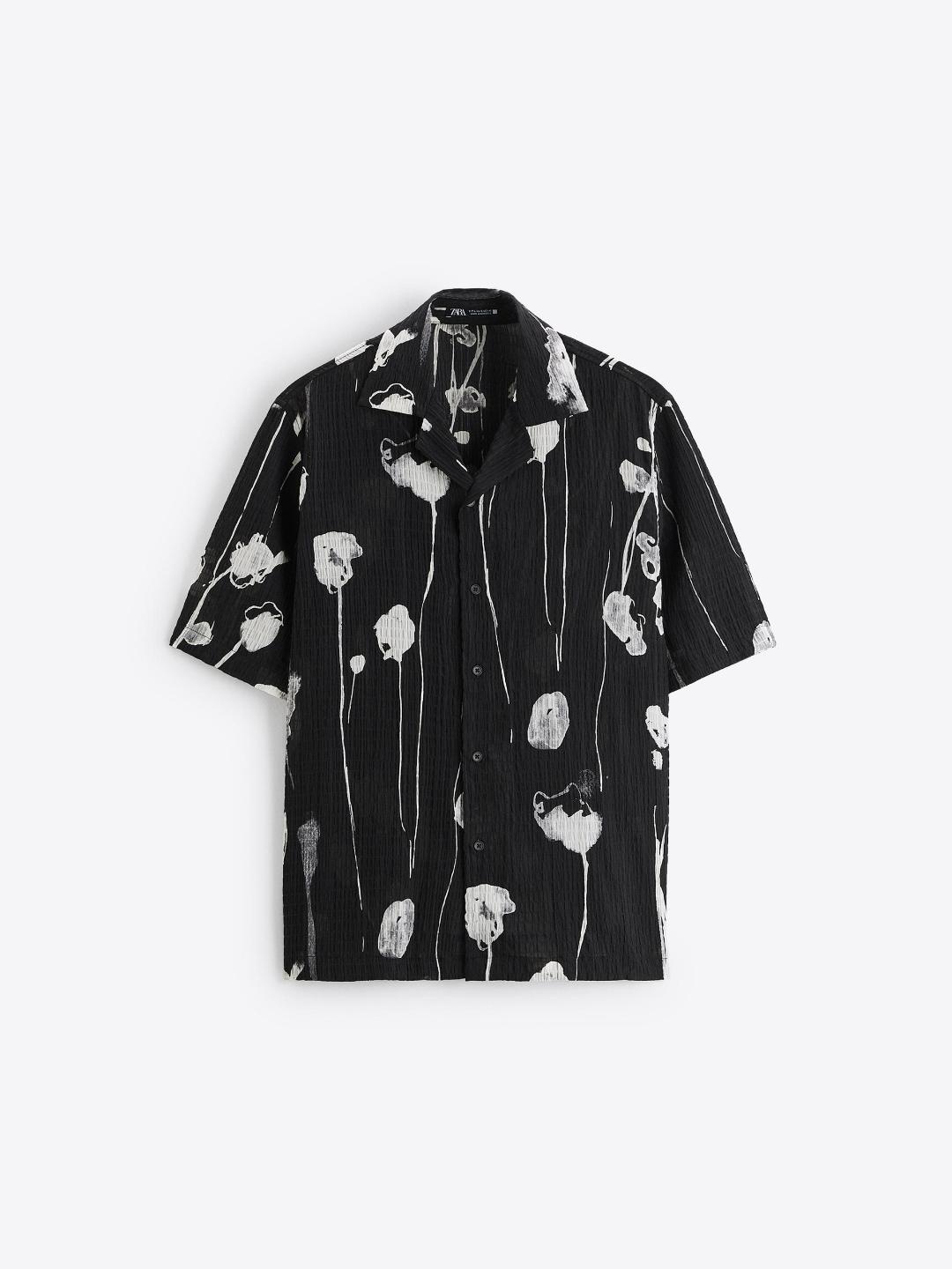 

ZARA Men Black Shirts