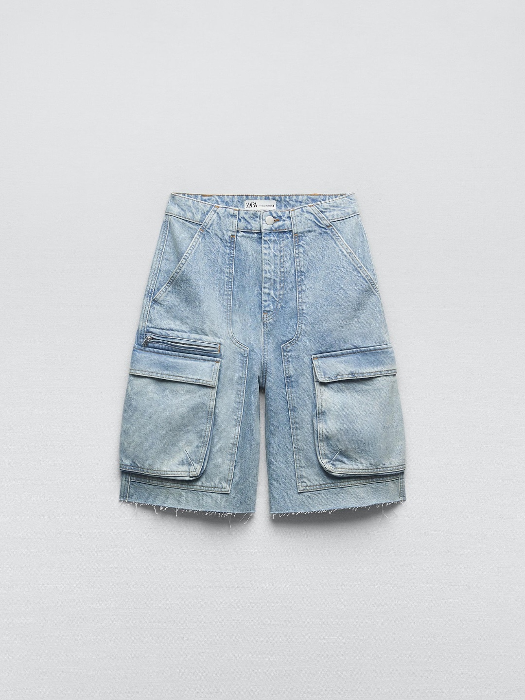 

ZARA Women Blue Shorts
